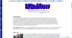 Desktop Screenshot of h2ohow.com