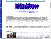 Tablet Screenshot of h2ohow.com